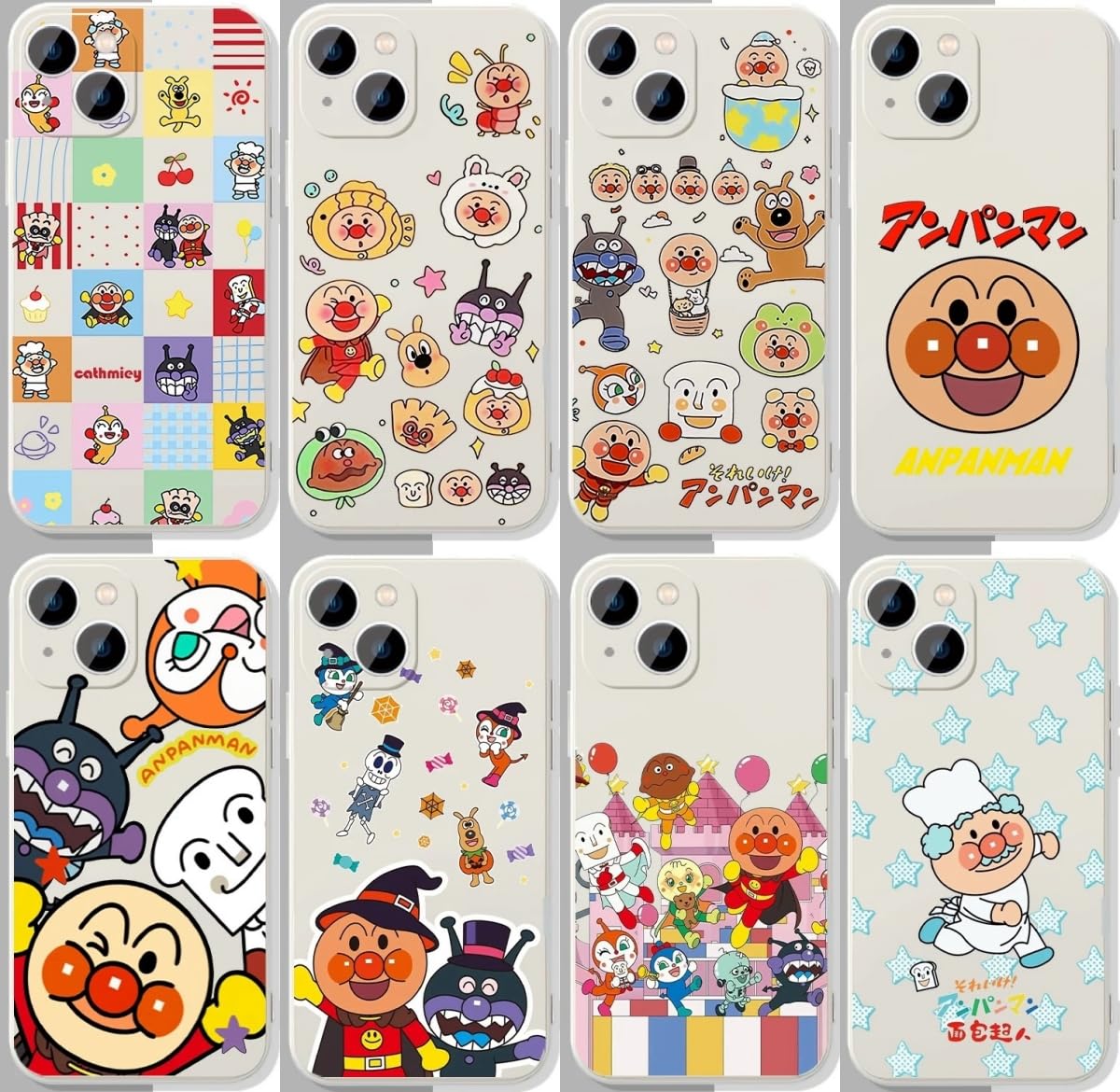 Amazon.co.jp: それいけ!アンパンマン スマホケース 携帯ケース